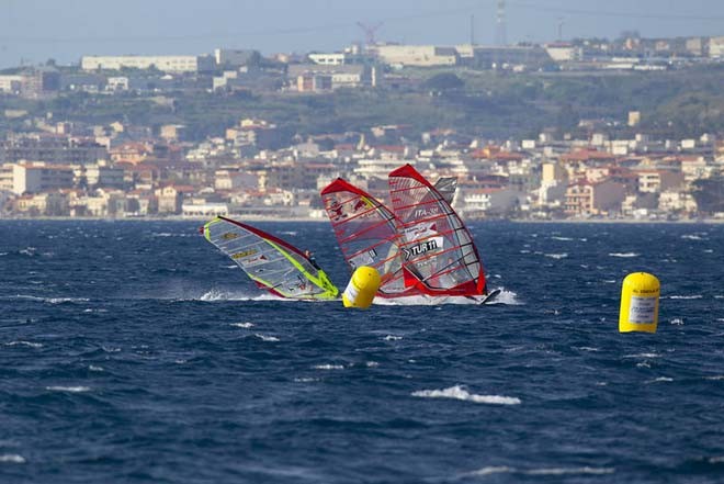 Bora leads the way - PWA Reggio Calabria World Cup 2012 Day 5 ©  John Carter / PWA http://www.pwaworldtour.com